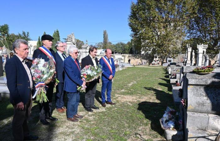 Les anciens maires de la ville de Bagnols-sur-Cèze honorés à l’occasion de la Toussaint