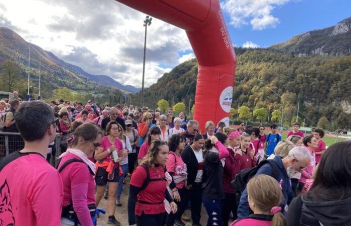 Haut-Jura. Saint-Claude : Octobre rose en état de marche par Ponts et Vaux