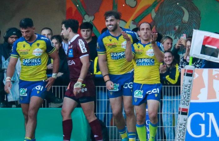 Top 14 – Clermont réagit face à l’Union Bordeaux-Bègles et reste invaincu à domicile