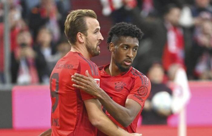 Bundesliga. Le Bayern domine l’Union Berlin grâce à Kane et Coman, le RB Leipzig sous pression