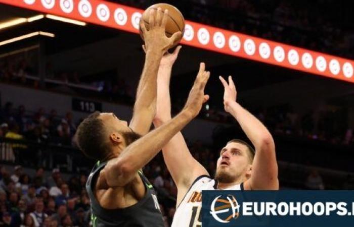 La défense de dernière seconde de Gobert sur Jokic remporte la victoire pour les Timberwolves