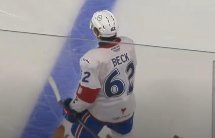 Owen Beck joue comme un gars qui veut remplacer Christian Dvorak à Montréal