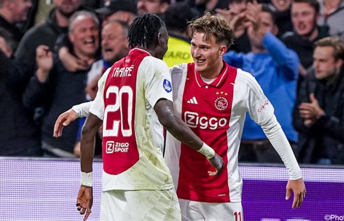 Mika Godts décide du match passionnant des Pays-Bas contre le PSV en faveur de l’Ajax