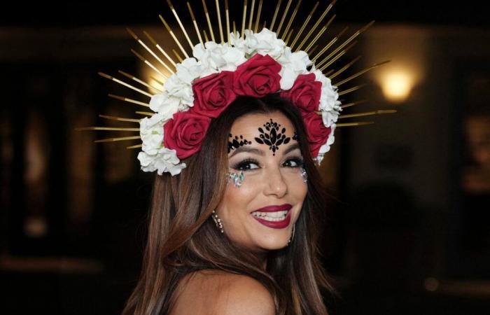 Eva Longoria, beauté fatale pour Dia de Los Muertos