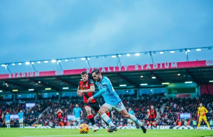 Fin de notre invincibilité en Premier League à Bournemouth