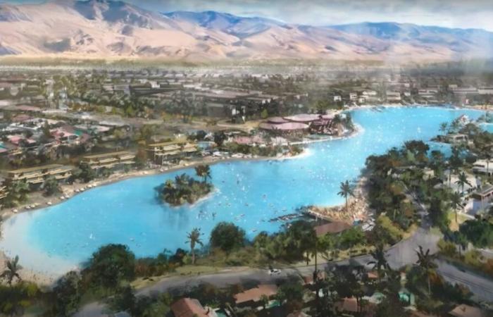 On vous présente Cotino, la ville Disney qui projette un lagon au milieu du désert californien