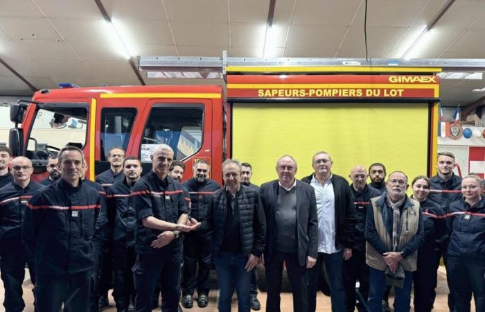 Un tout nouveau véhicule pour les pompiers du Lot