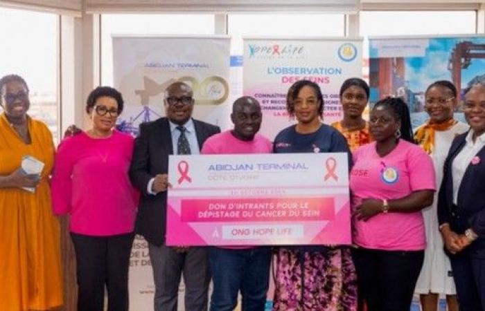 Abidjan Terminal renouvelle son engagement en faveur de la détection précoce du cancer du sein