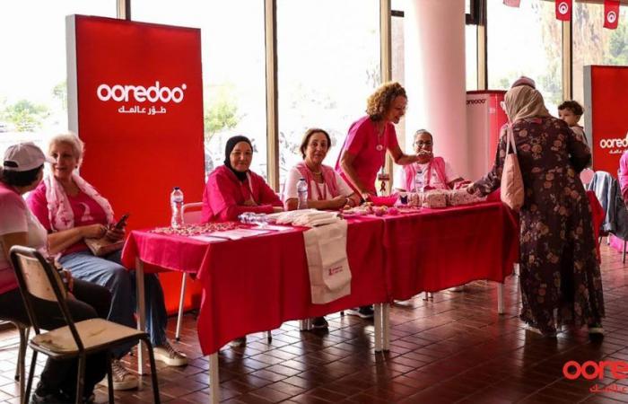 Ooredoo contribue à la lutte contre le cancer du sein en Tunisie