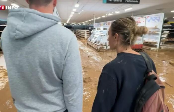 Les Français face à la pénurie après les inondations en Espagne