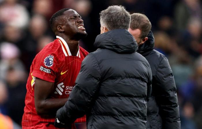 Virgil van Dijk donne une réaction « pleine d’espoir » à la blessure d’Ibrahima Konate pour Liverpool contre Brighton