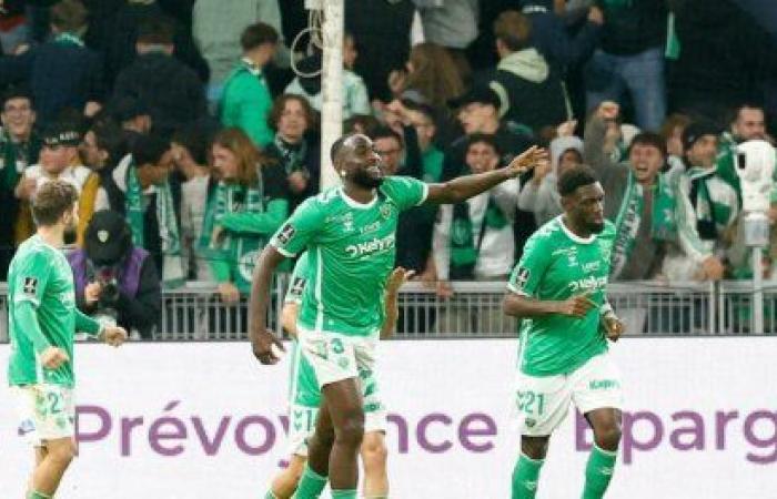 Saint-Etienne se donne de l’air au classement