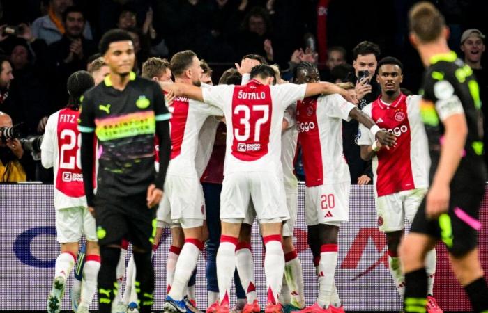 ???????? L’Ajax bat un autre géant alors que la série d’invincibilité du PSV se termine