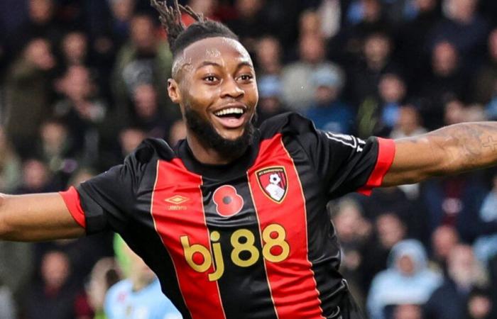 Bournemouth 2-1 Man City: Antoine Semenyo et Evanilson frappent alors que les champions de Premier League sont choqués sur la côte sud