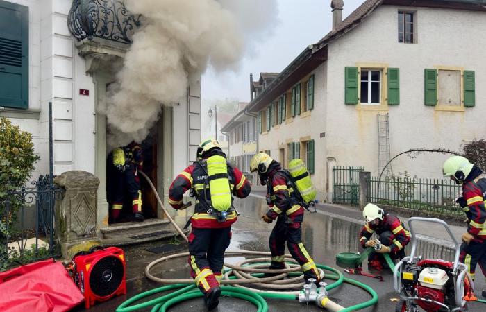 Grand incendie maîtrisé au cœur de Concise