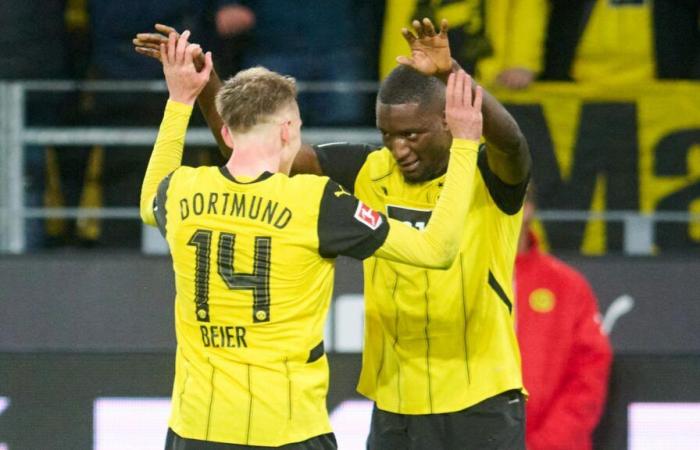 Le Borussia Dortmund réalise une percée dans le match de haut niveau