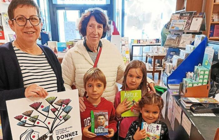 à Landivisiau, le Secours populaire et le Syndicat des Libraires œuvrent en faveur des enfants