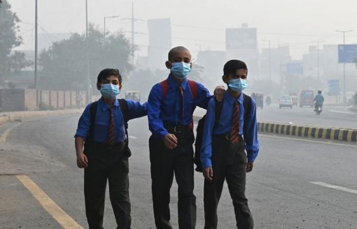 EN IMAGES. À Lahore, au Pakistan, l’indice de qualité de l’air atteint un niveau 40 fois supérieur à celui considéré comme acceptable par l’OMS