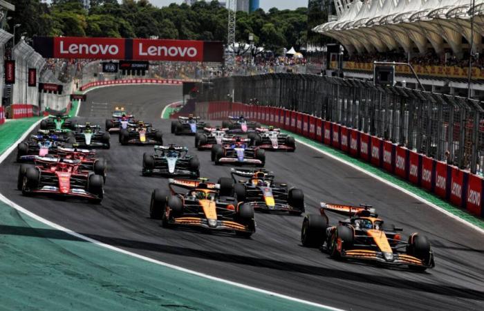 F1 Brésil – Oscar Piastri dépasse Lando Norris pour la victoire au Sprint