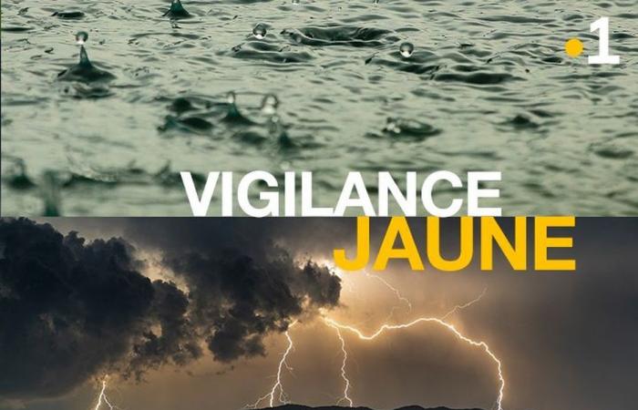 La Guadeloupe en jaune pour les fortes pluies et les orages