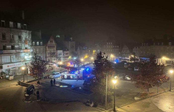 les images impressionnantes de l’intervention des pompiers en pleine nuit