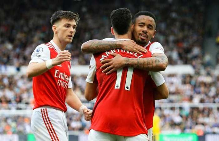 Match en direct entre Arsenal et Newcastle (0-0) lors du 10e tour de la Premier League anglaise