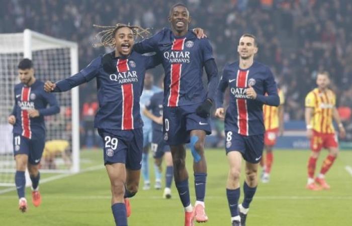 Ligue 1 – Le PSG s’impose contre Lens et creuse l’écart