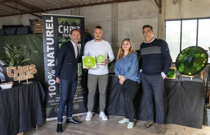 Chris Création et ses décors végétaux reçoivent le label Origine Corrèze