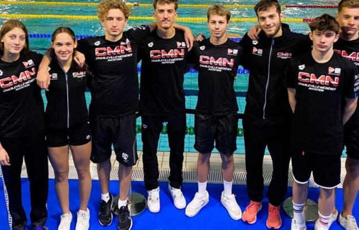 Aux championnats de France de natation, Carolo Tom Rémy décroche la médaille de bronze