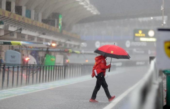 La pluie provoque le report des qualifications du Grand Prix du Brésil à dimanche