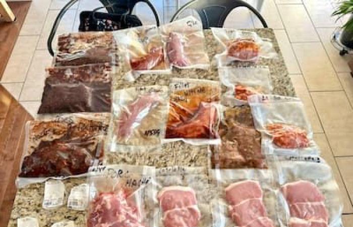 Sa viande lui coûte moitié moins cher puisqu’il la coupe lui-même