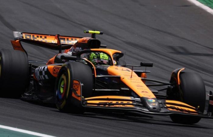 Doublé pour McLaren dans la course sprint du GP du Brésil, Verstappen pénalisé et quatrième