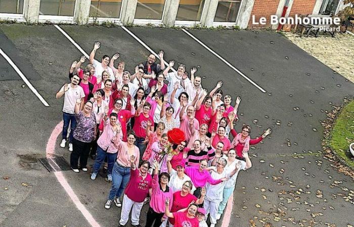 le centre hospitalier se mobilise pour Octobre Rose