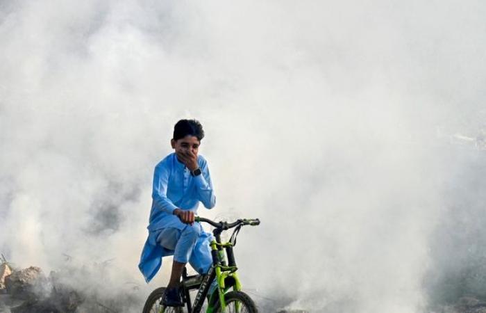 EN IMAGES. À Lahore, au Pakistan, l’indice de qualité de l’air atteint un niveau 40 fois supérieur à celui considéré comme acceptable par l’OMS