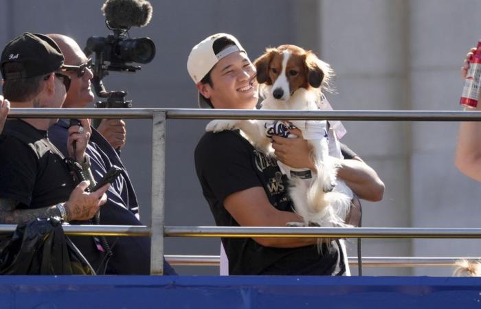 Série mondiale | Ohtani et les Dodgers célèbrent leur triomphe avec un défilé à Los Angeles