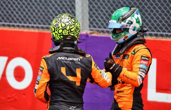 Lando Norris force la main d’Oscar Piastri