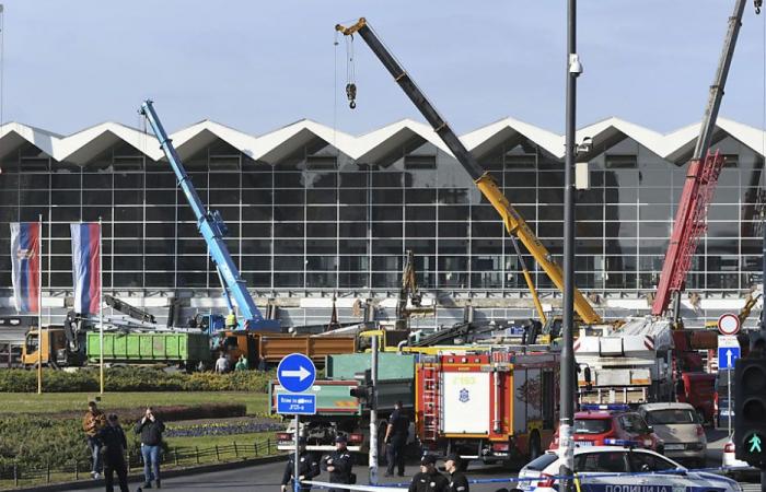 Le bilan d’un accident dans une gare ferroviaire en Serbie s’élève à 14 morts