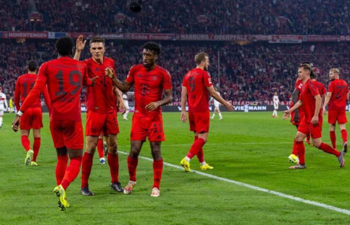 Harry Kane et Kingsley Coman s’amusent face à l’Union Berlin – Bundesliga – J9 – Bayern-Union Berlin (3-0)