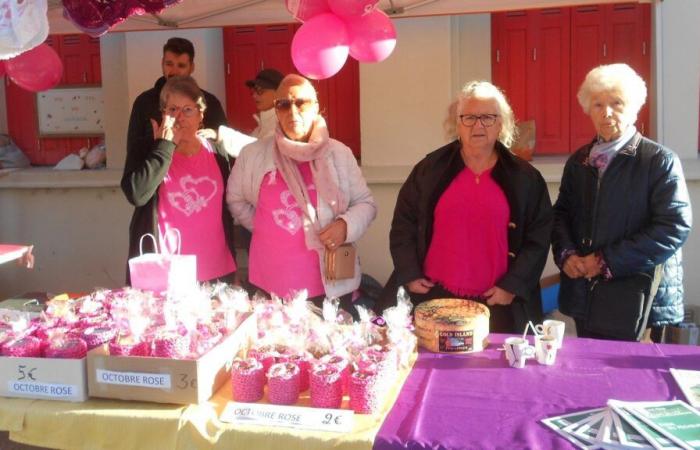 Pour Octobre Rose, marché et pêche au service de la santé à Saint-André-les-Alpes