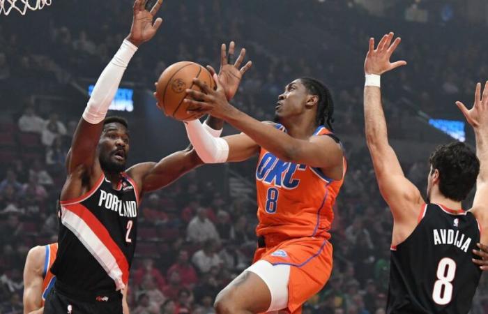 Thunder élimine les Blazers, 137-114