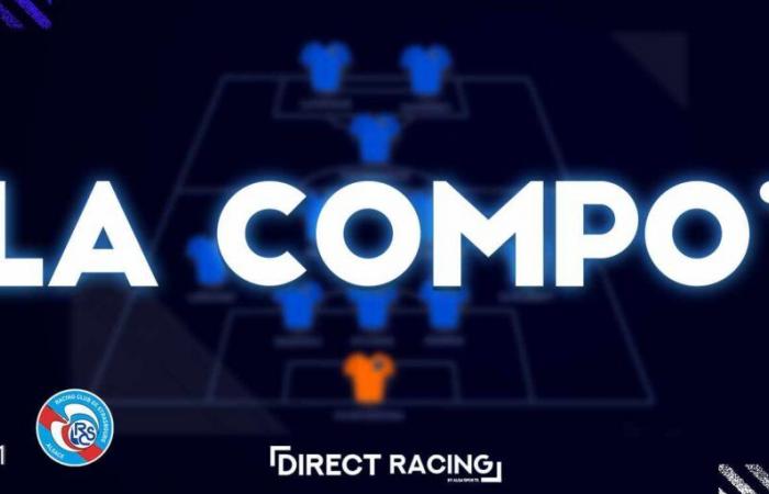 La composition du Racing contre Saint-Etienne ! – Alsa’Sports