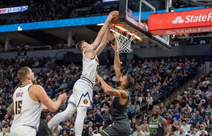 accrochage, faute technique puis dernière défense parfaite sur Nikola Jokic, le drôle de match de Rudy Gobert