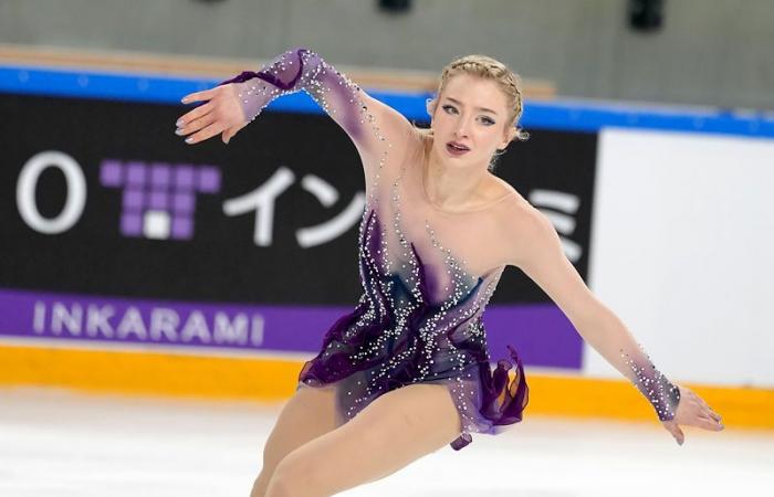 Amber Glenn remporte sa première médaille d’or en Grand Prix de France