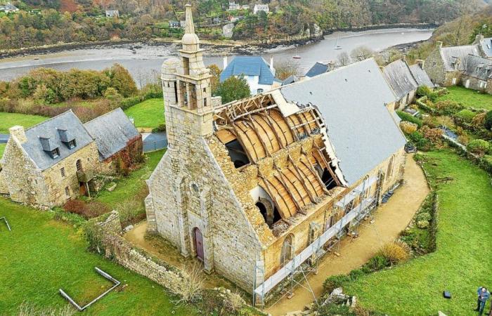 Un an après Ciaran, cette chapelle près de Lannion n’est toujours pas restaurée : “La situation est inextricable”