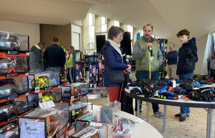 Un échange de ski à Saint-Dié-des-Vosges pour s’équiper à petits prix