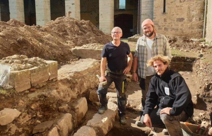 Dans les Landes, les vestiges d’un palais gallo-romain découverts sous une abbaye