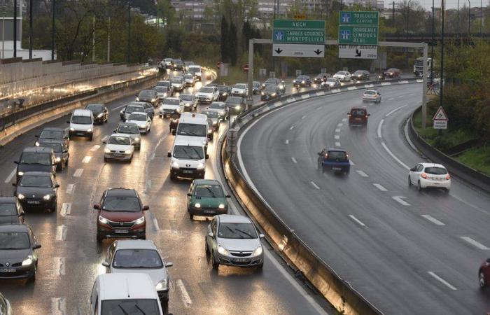 opération escargot ce lundi matin à Toulouse