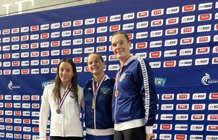 Marina Jehl championne de France en pleine journée avec huit médailles pour le Canet 66