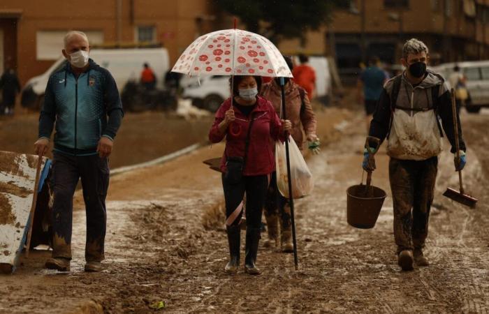 Dernière minute du dana, en direct | La Communauté valencienne envoie une alerte aux téléphones portables avertissant de pluies intenses sur la côte de Valence