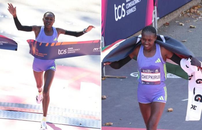 La Kenyane Sheila Chepkirui remporte la course féminine au marathon de New York 2024